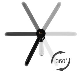 Змішувач для раковини Rea Serra одноважільний чорний REA-B1141