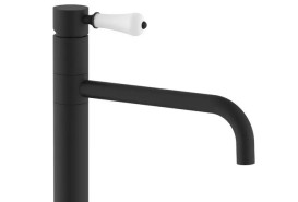 Смеситель для раковины Rea Serra однорычажный черный REA-B1142