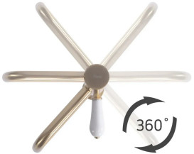 Змішувач для раковини Rea Serra одноважільний матове золото REA-B1145