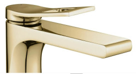 Змішувач для раковини Rea Soul одноважільний золотий REA-B9952