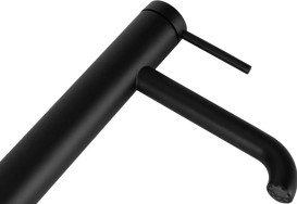 Змішувач для раковини Rea Spot одноважільний чорний REA-B2013