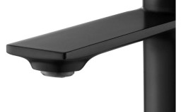 Смеситель для раковины Rea Storm кнопочный черный/золото REA-B9987