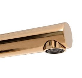 Смеситель для раковины Rea Tess однорычажный розовое золото REA-B8804