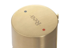 Змішувач для раковини Rea Tess одноважільний матове золото REA-B5660