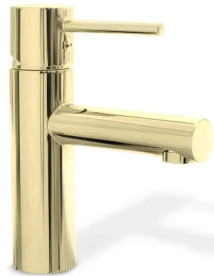 Смеситель для раковины Rea Tess однорычажный золотой REA-B8865