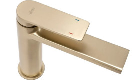 Смеситель для раковины Rea Verso однорычажный золотой REA-B6555