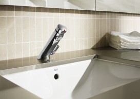 Смеситель для раковины Roca Avant с боковой ручкой регулировки температуры A5A3179C00