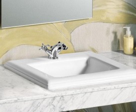 Смеситель для раковины Roca Florentina двухвентильный латунь хром A5072118A0