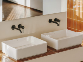 Смеситель для раковины Roca Ona однорычажный черный матовый A5A359ENB0