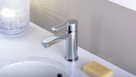 Смеситель для раковины с экономией горячей воды Paffoni Ringo латунь хром RIN 075 CR-ES