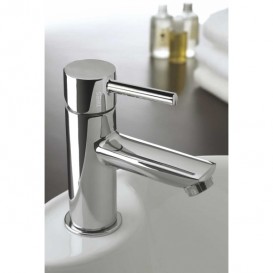 Змішувач для раковини Tres Alplus одноважільний з донним клапаном хром 20320301D