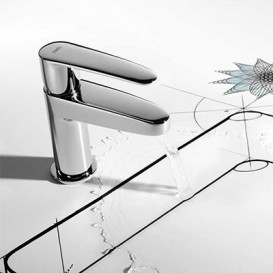 Смеситель для раковины Tres Flat-tres однорычажный хром 20410301