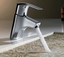 Змішувач для раковини Tres К-Tres одноважільний хром 169103