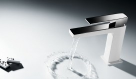 Смеситель для раковины Tres Slim-Tres однорычажный с донным клапаном хром 20210301D