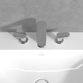 Смеситель для раковины Villeroy & Boch Antao на 3 отверстия хром TVW11100100061