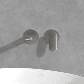 Змішувач для раковини Villeroy & Boch Antao настінний на 2 отвори матовий нікель TVW11100200064