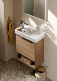 Смеситель для раковины Villeroy & Boch Architectura Square с донным клапаном хром TVW12500100061