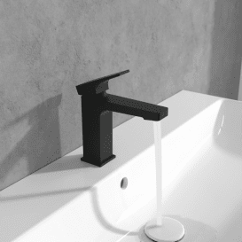 Смеситель для раковины Villeroy & Boch Architectura Square однорычажный матовый черный TVW125004000K5