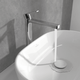 Смеситель для раковины Villeroy & Boch Architectura с донным клапаном хром TVW10300500061