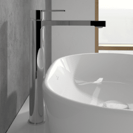 Смеситель для раковины Villeroy & Boch Architectura с донным клапаном хром TVW10300500061