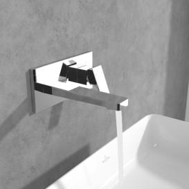 Смеситель для раковины Villeroy & Boch Architectura Square настенный однорычажный хром TVW12500300061