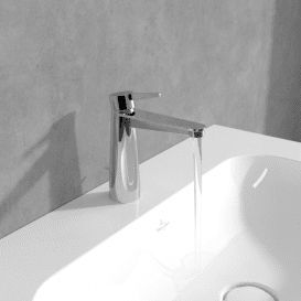 Смеситель для раковины Villeroy & Boch Conum с донным клапаном хром TVW12700300061