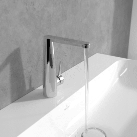 Смеситель для раковины Villeroy & Boch Conum с донным клапаном хром TVW12700400061