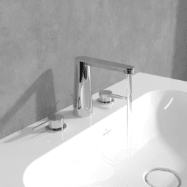 Змішувач для раковини Villeroy & Boch Conum на 3 отвори хром TVW12700100061
