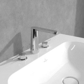 Змішувач для раковини Villeroy & Boch Conum на 3 отвори хром TVW12700100061