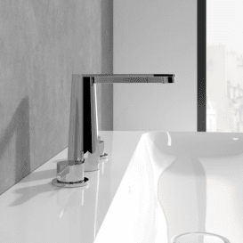 Смеситель для раковины Villeroy & Boch Conum на 3 отверстия хром TVW12700100161