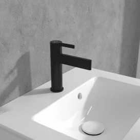 Смеситель для раковины Villeroy & Boch Dawn однорычажный матовый черный TVW106103151K5