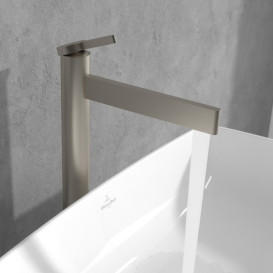 Змішувач для раковини Villeroy & Boch Dawn одноважільний матовий нікель TVW10610615164