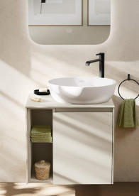 Смеситель для раковины Villeroy & Boch Dawn однорычажный матовый черный TVW106106152K5