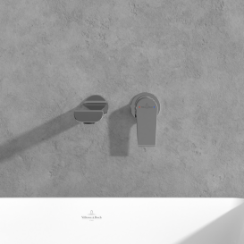 Змішувач для раковини Villeroy & Boch Liberty настінний одноважільний хром TVW10700800061