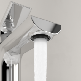 Смеситель для раковины Villeroy & Boch Liberty с донным клапаном хром TVW10700100061