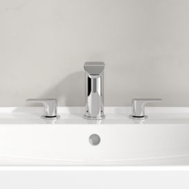 Смеситель для раковины Villeroy & Boch Liberty на 3 отверстия хром TVW10700700061