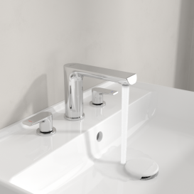 Смеситель для раковины Villeroy & Boch Liberty на 3 отверстия хром TVW10700700061