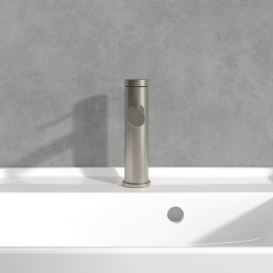 Змішувач для раковини Villeroy & Boch Loop & Friends одноважільний матовий нікель TVW10610315364