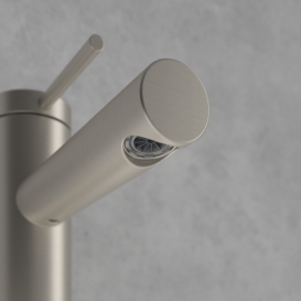 Змішувач для раковини Villeroy & Boch Loop & Friends одноважільний матовий нікель TVW10610315364