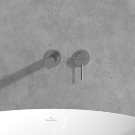 Смеситель для раковины Villeroy & Boch Loop & Friends настенный однорычажный хром TVZ10601000061
