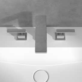 Смеситель для раковины Villeroy & Boch Mettlach на 3 отверстия хром TVW12600200061