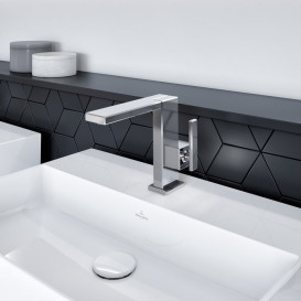 Змішувач для раковини Villeroy & Boch Mettlach одноважільний хром TVW12600100061