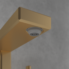 Змішувач для раковини Villeroy & Boch Mettlach одноважільний матове золото TVW12600100076