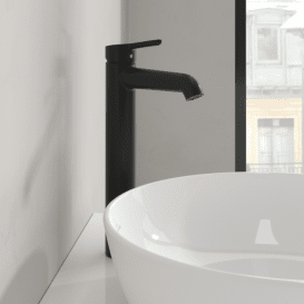 Смеситель для раковины Villeroy & Boch Skyla однорычажный матовый черный TVW116003000K5