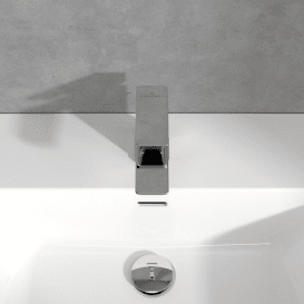 Змішувач для раковини Villeroy & Boch Subway 3.0 із донним клапаном хром TVW11200100061