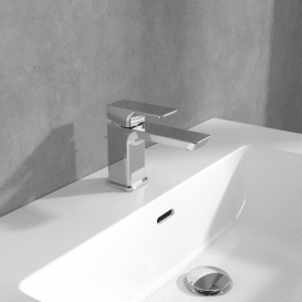 Змішувач для раковини Villeroy & Boch Subway 3.0 із донним клапаном хром TVW11200100061