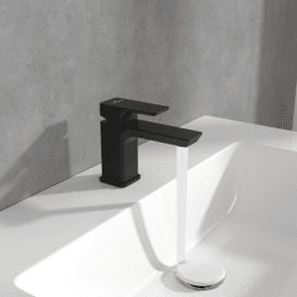 Смеситель для раковины Villeroy & Boch Subway 3.0 однорычажный матовый черный TVW112001001K5