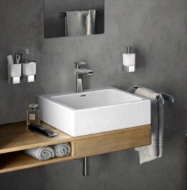 Смеситель для раковины Kludi E2 однорычажный хром 492950575