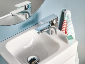 Смеситель для раковины Kludi Pure&Style однорычажный хром 403850575