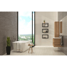 Смеситель для ванной Devit напольный однорычажный латунь хром 13061160